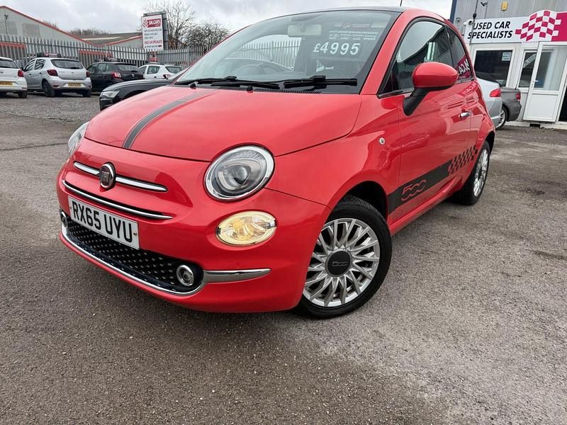 Used Fiat 500 Lounge 69 HP (50 kW) 2015 Pink Hatchback