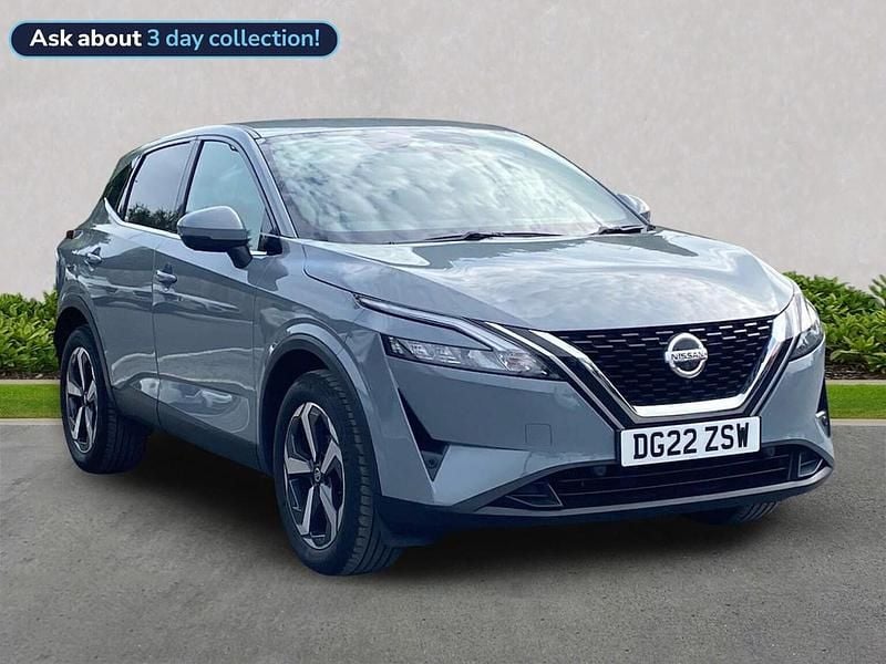Grey Used 2022 Nissan Qashqai N-Connecta SUV | £13,459 (Fair price) - Image 1/4