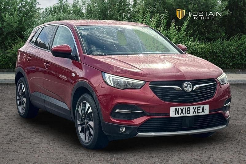 Red Used 2018 Vauxhall Grandland X Sport SUV | £9,999 (Fair price) - Image 1/4