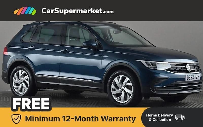 Used VW Tiguan Life 131 HP (96 kW) 2022 Blue SUV