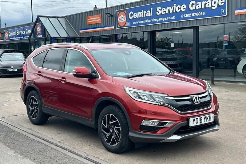 Begagnad Honda CR-V SE Plus 160 HK (117 kW) 2018 Röd SUV