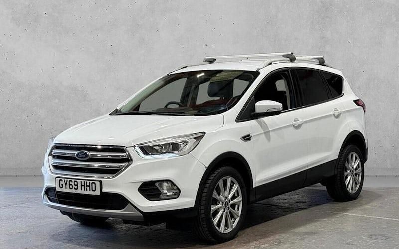 Used Ford Kuga Titanium 150 HP (110 kW) 2019 White SUV