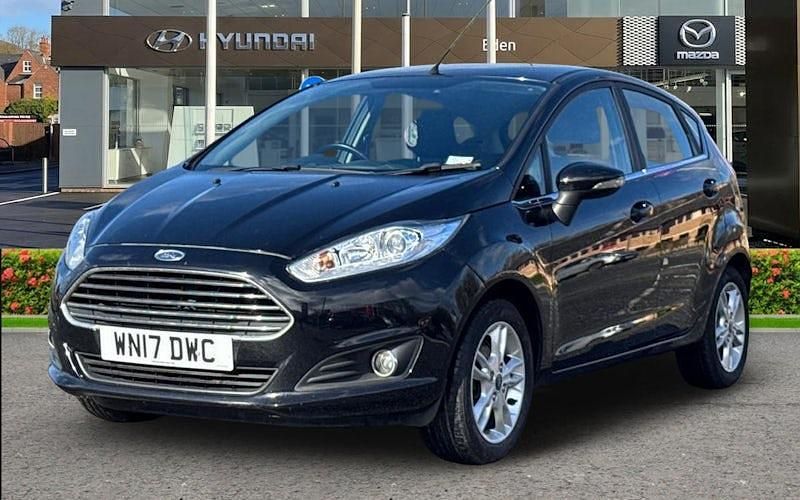 Used Ford Fiesta Zetec 101 HP (74 kW) 2017 Black Hatchback