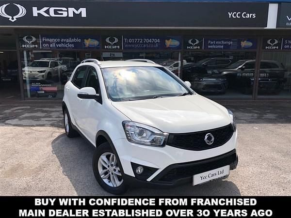 White Used 2017 Ssangyong (KGM) Korando SUV | £5,995 - Image 1/1
