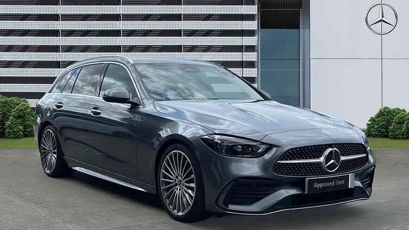 Used 2022 Mercedes C200 AMG Line Premium Estate | £27,577 (Fair price) - Image 1/3