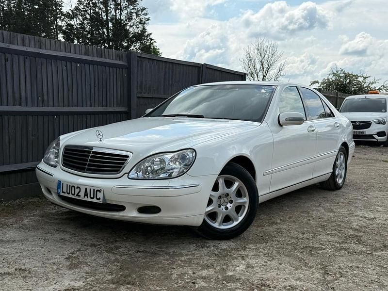 Used Mercedes S320 2002 White Sedan