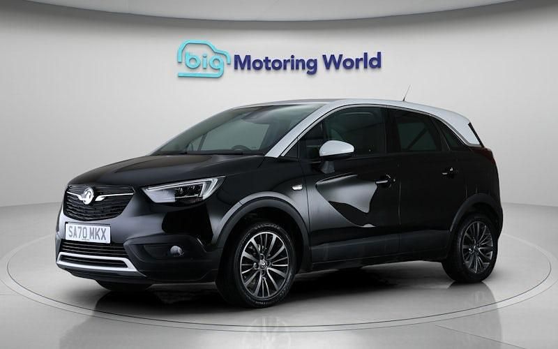Used Vauxhall Crossland X Elite 131 HP (96 kW) 2020 Black SUV