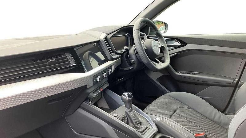 New Audi A1 Black Edition 148 HP (108 kW) 2025 White Hatchback