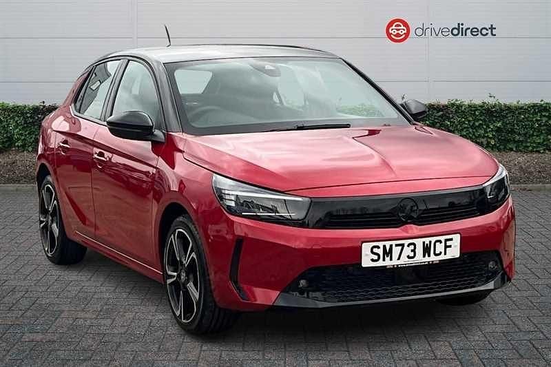 Used Vauxhall Corsa 75 HP (55 kW) 2023 Red Hatchback