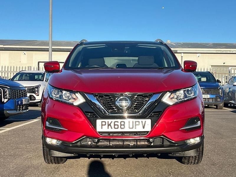 Used Nissan Qashqai N-Connecta 115 HP (84 kW) 2018 Red SUV