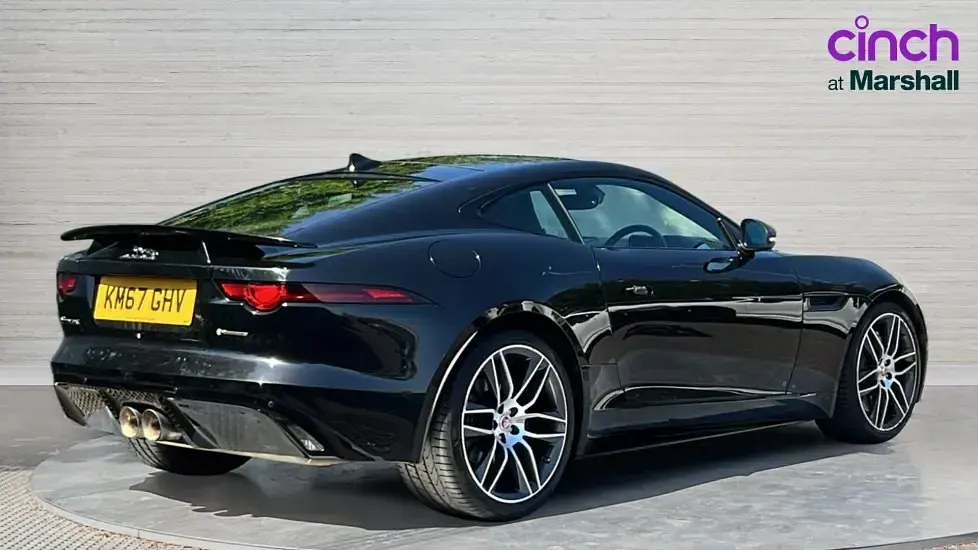 Used Jaguar F-Type R-Dynamic 380 HP (279 kW) 2017 Black Coupe