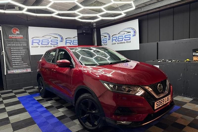 Used Nissan Qashqai Acenta Premium 140 HP (102 kW) 2019 Red SUV