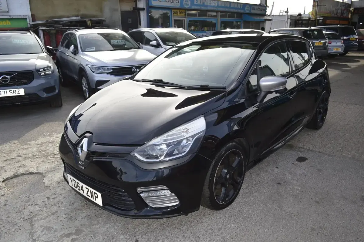 Used Renault Clio GT-Line 120 HP (88 kW) 2014 Black Hatchback