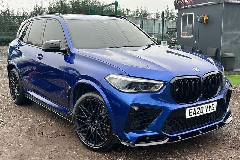 Blue Used 2020 BMW X5 M Competition Edition SUV | £65,000 - Image 1/1