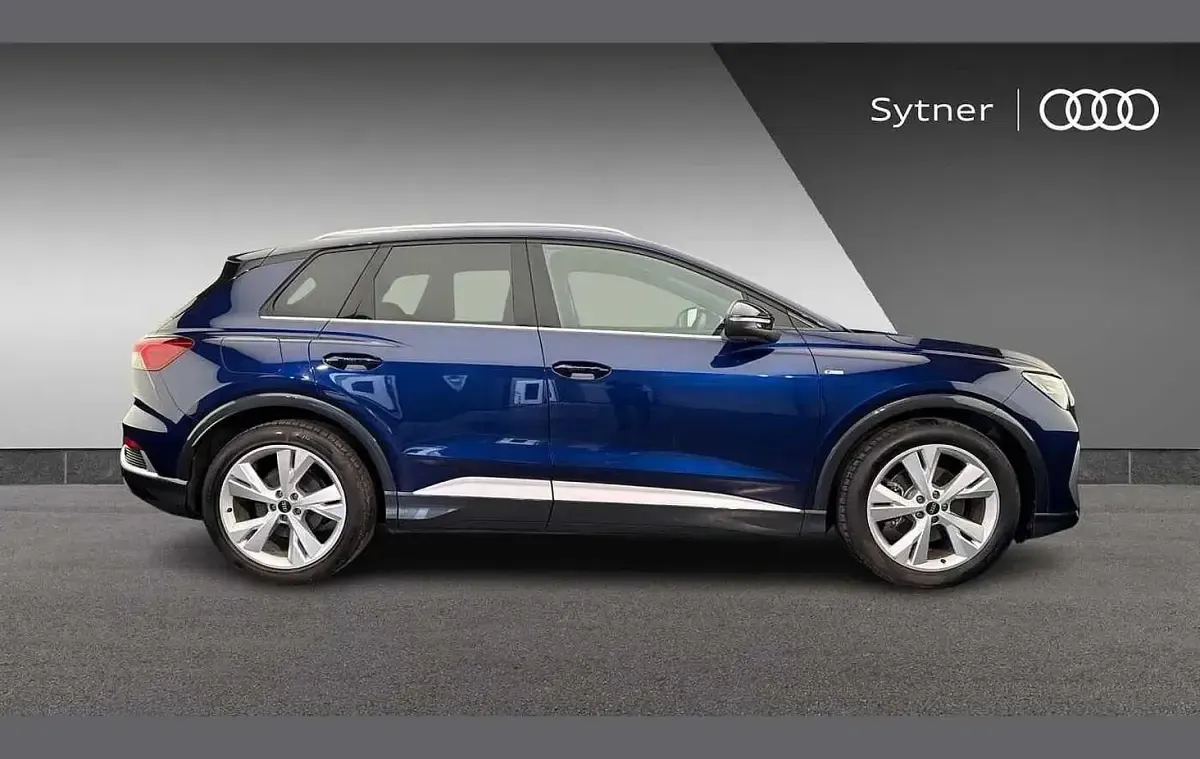 Used Audi Q4 e-tron S-Line 125 kW (170 HP) 2025 Blue SUV