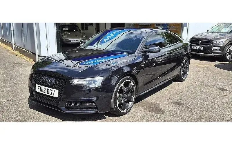 Used Audi A5 Black Edition 170 HP (125 kW) 2014 Coupe