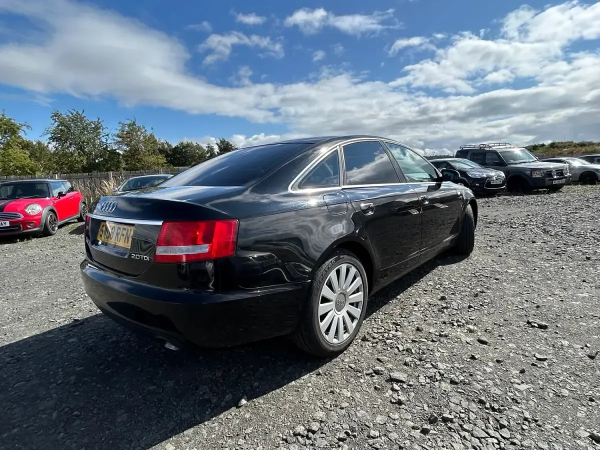 Used Audi A6 2008 Black Sedan