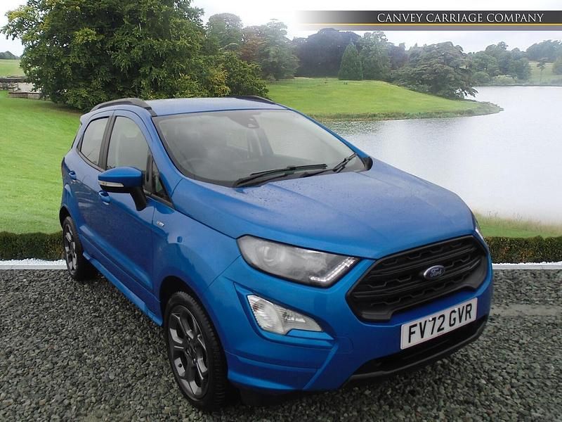Used Ford Ecosport ST-Line 125 HP (91 kW) 2022 Blue SUV
