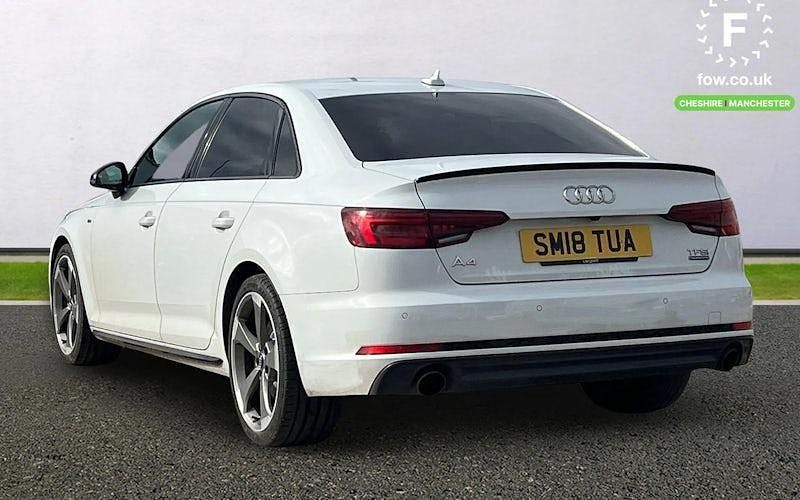Used Audi A4 Comfort 252 HP (185 kW) 2018 White Sedan