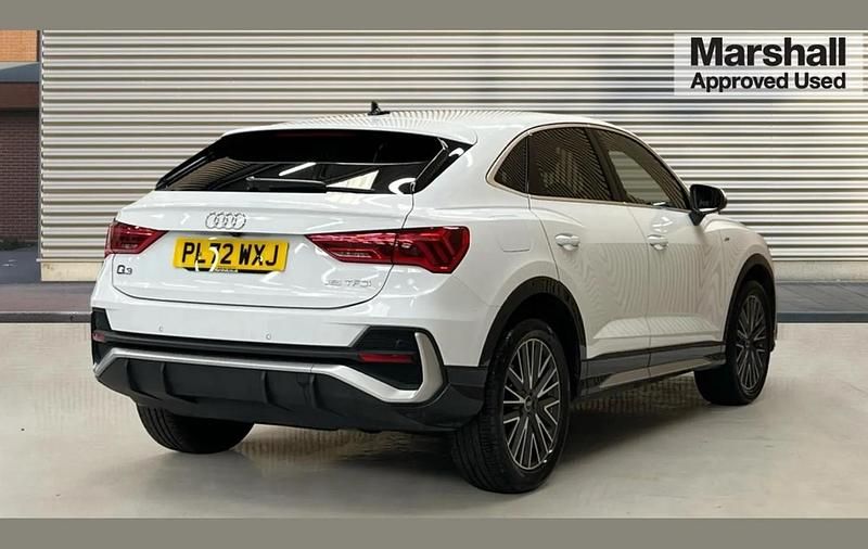 Used Audi Q3 S-Line 150 HP (110 kW) 2023 White SUV