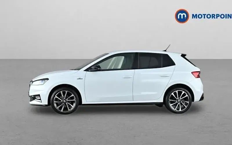 Used Skoda Fabia Monte Carlo 116 HP (85 kW) 2025 White Hatchback
