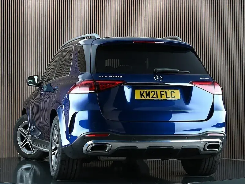 Used Mercedes GLE400 AMG line 2021 Blue Estate