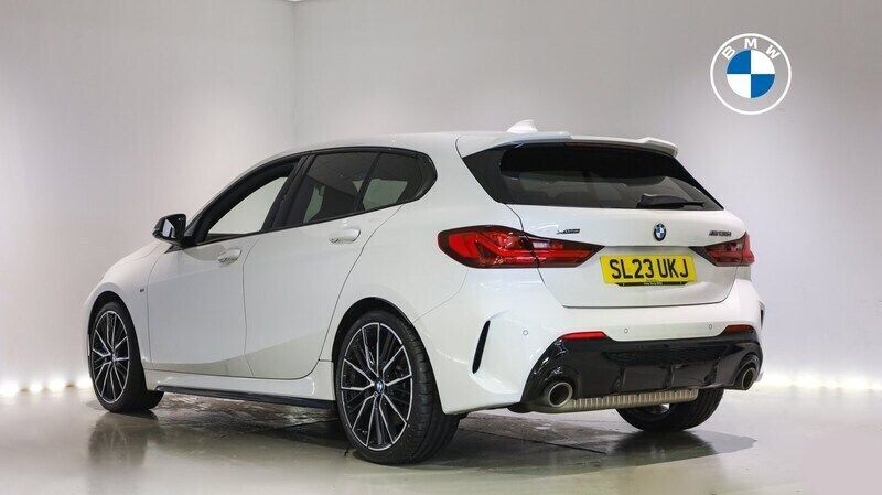 Used BMW M135 Luxury Line 302 HP (222 kW) 2023 White Hatchback