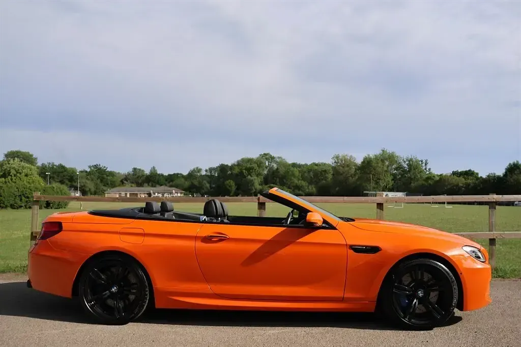 Used BMW M6 Cabriolet Comfort Edition 560 HP (411 kW) 2015 Orange Cabriolet