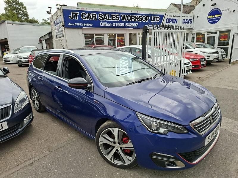 Blue Used 2015 Peugeot 308 GT-line Estate | £4,500 (Good price) - Image 1/4