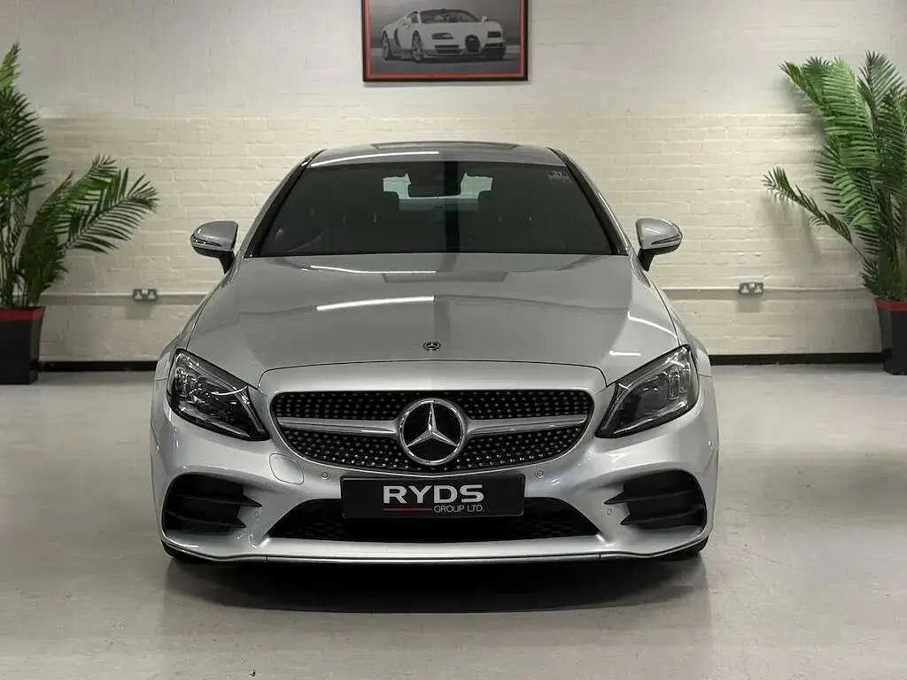 Used Mercedes C300 AMG Line Premium 2019 Silver Coupe