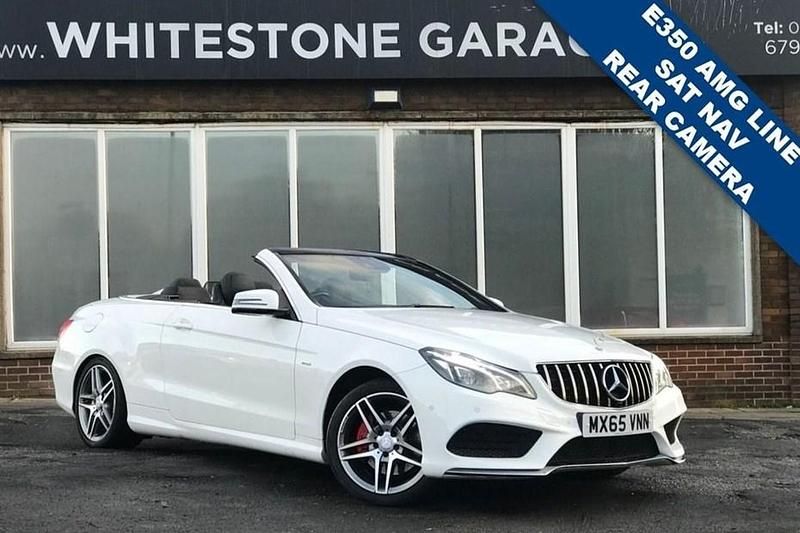 White Used 2015 Mercedes E350 AMG line Cabriolet | £12,995 (Fair price) - Image 1/1