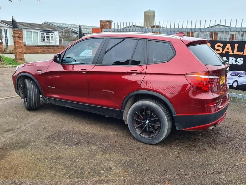 Used BMW X3 184 HP (135 kW) 2012 Red SUV