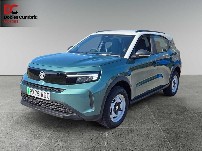 New Vauxhall Frontera Design Edition 81 kW (111 HP) 2025 Green SUV
