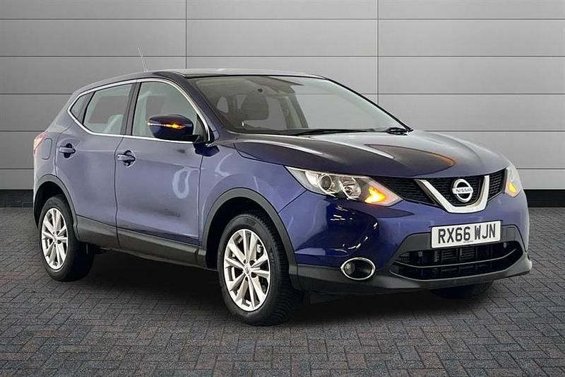 Ink blue Used 2016 Nissan Qashqai Acenta SUV | £10,990 (Super price) - Image 1/2