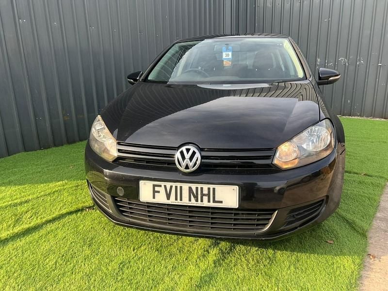 Used VW Golf VI S 85 HP (62 kW) 2011 Black Hatchback