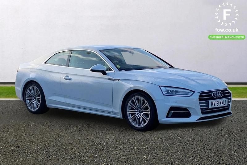 White Used 2019 Audi A5 Design Coupe | £16,599 (Super price) - Image 1/3