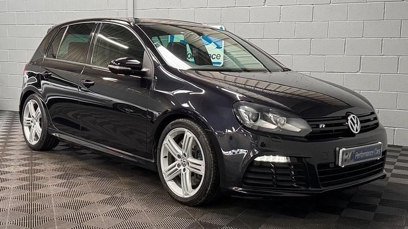 Used VW Golf VI R 2010 Black Hatchback