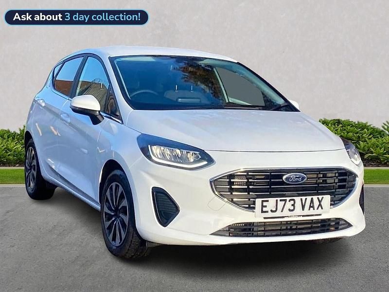 White Used 2023 Ford Fiesta Titanium Hatchback | £13,499 (Fair price) - Image 1/2