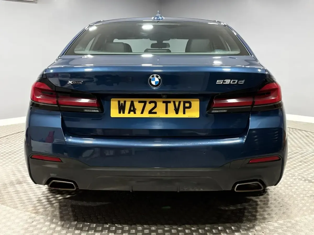 Used BMW 530 M Sport 2022 Blue Sedan