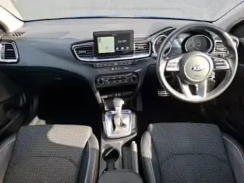 Used Kia Ceed 138 HP (101 kW) 2019 Blue Hatchback
