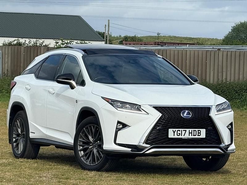 White Used 2017 Lexus RX450h Sport Line SUV | £16,990 (Fair price) - Image 1/4
