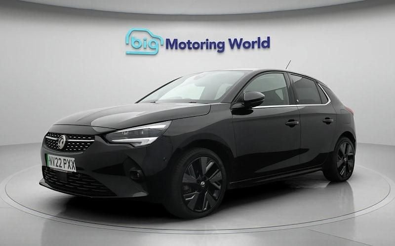 Used Vauxhall Corsa-e Elite 100 kW (136 HP) 2022 Black Hatchback