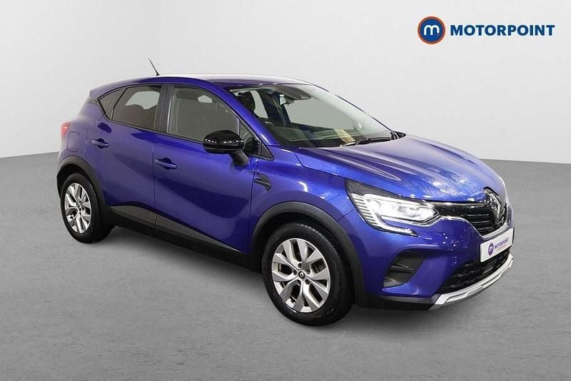 Blue Used 2022 Renault Captur Iconic SUV | £13,599 (Fair price) - Image 1/4