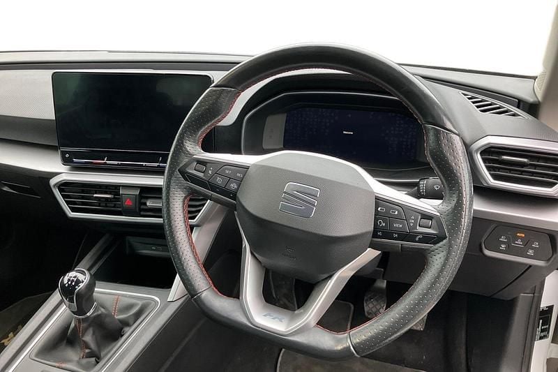 Used Seat Leon FR 2021 White Estate