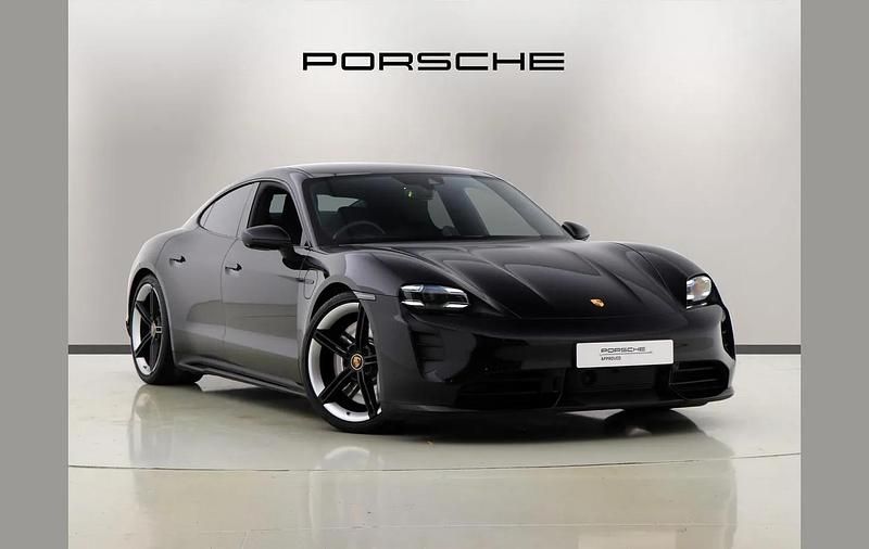 Black Used 2020 Porsche Taycan Sedan | £59,990 (A bit pricey) - Image 1/4