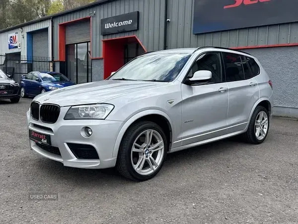 Used BMW X3 M Sport 184 HP (135 kW) 2012 Silver SUV