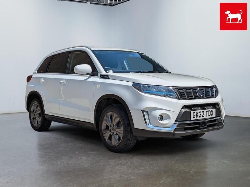 White Used 2022 Suzuki Vitara SZ-T SUV | £15,290 (Fair price) - Image 1/4