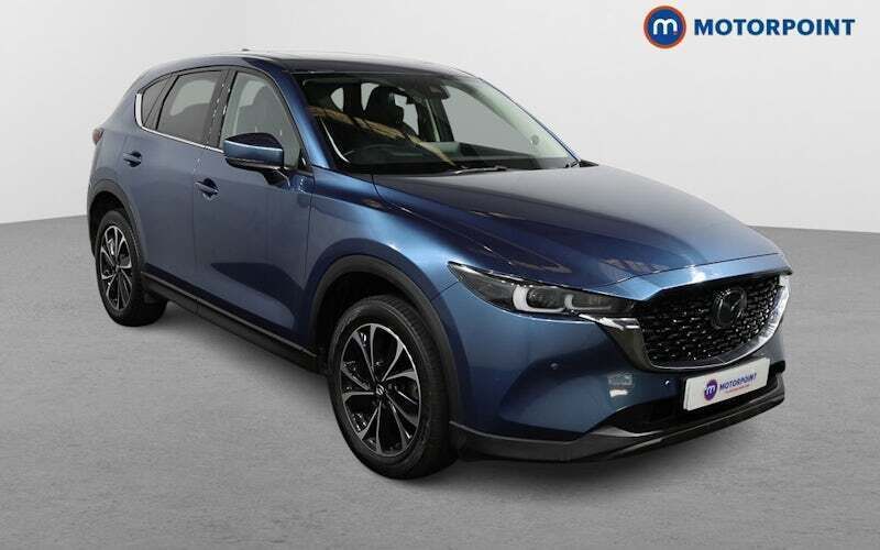 Blue Used 2023 Mazda CX-5 Exclusive-Line SUV | £18,499 (Super price) - Image 1/4