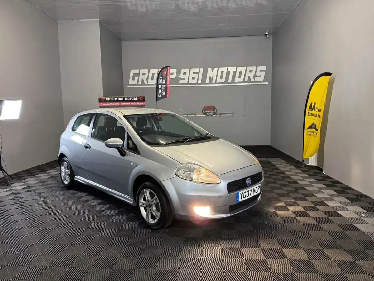 Used Fiat Grande Punto Active 2007 Grey Hatchback