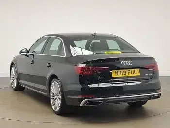 Begagnad Audi A4 S-Line 150 HK (110 kW) 2019 Svart Sedan